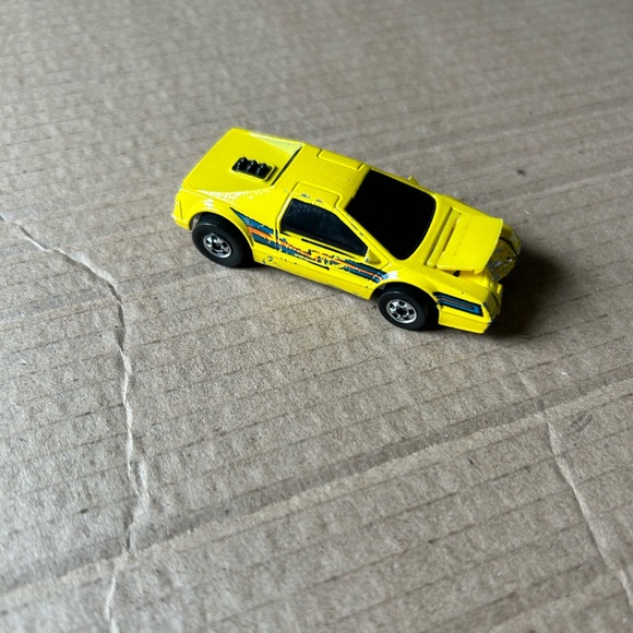 Vintage matchbox yellow car smashed race car hot wheels hot rod - Picture 1 of 5